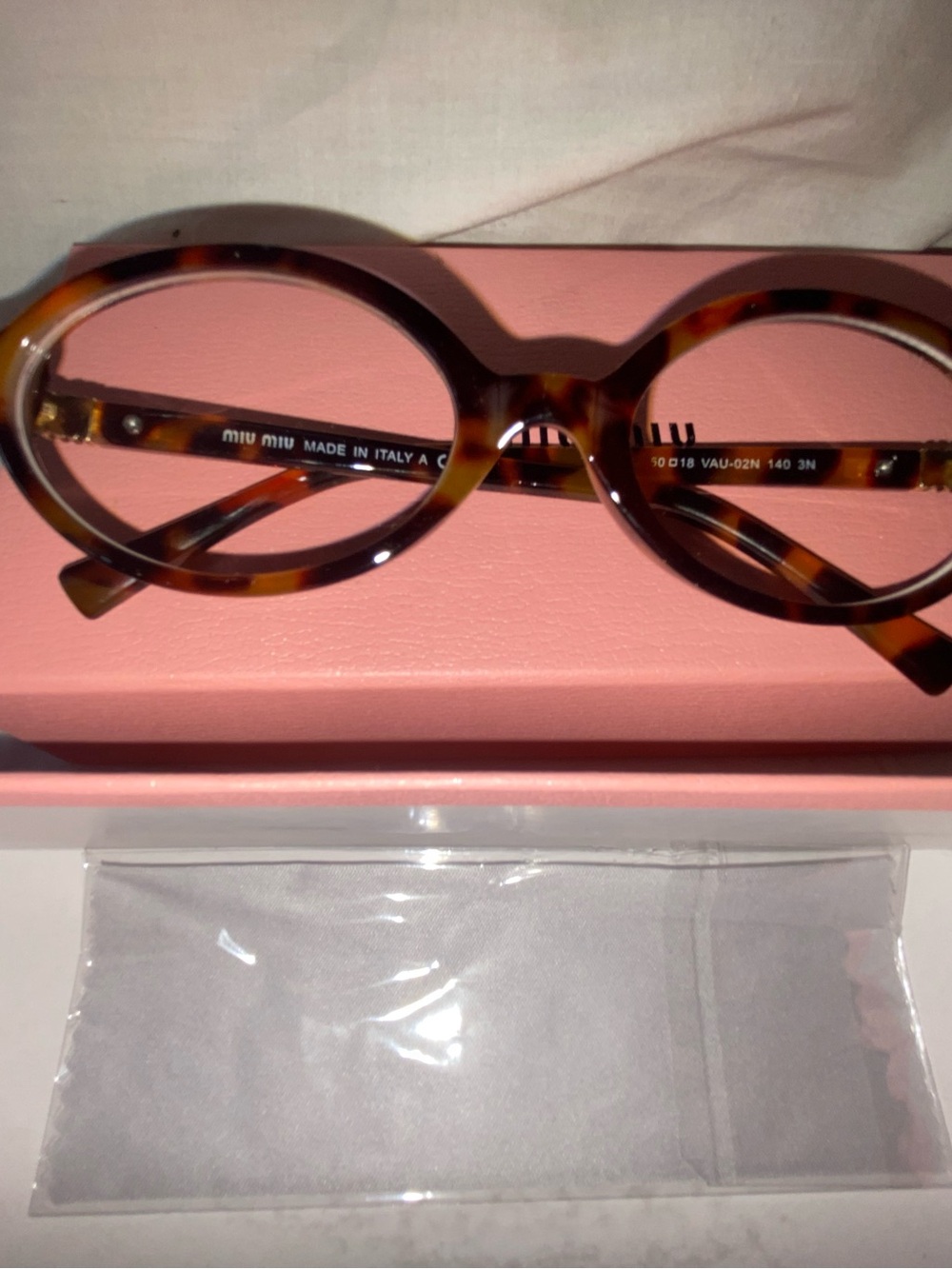 Miu Miu  glasses frames or use clear new
